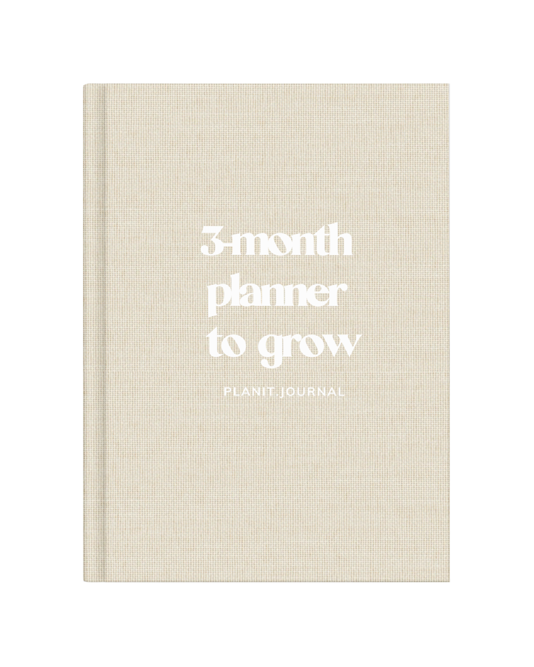 3 month to grow planner