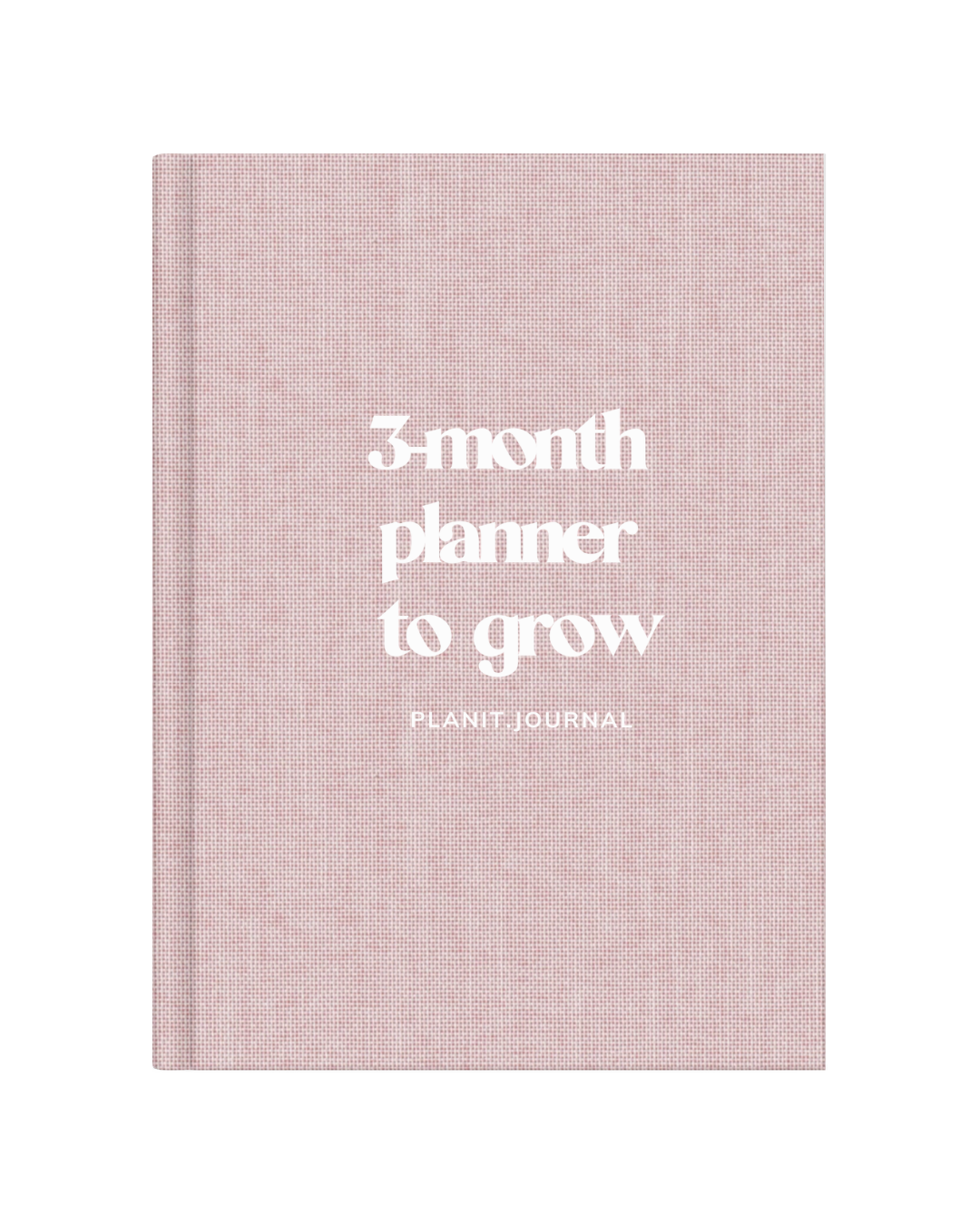 3 month to grow planner